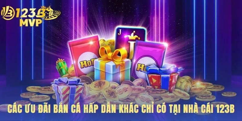 Nạp Tiền Tặng 20 Slot Bắn Cá | Hướng Dẫn Nhận Ưu Đãi 123B 4 Các ưu đãi khác gồm hoàn trả mỗi ngày và giải đấu Vua Săn Cá