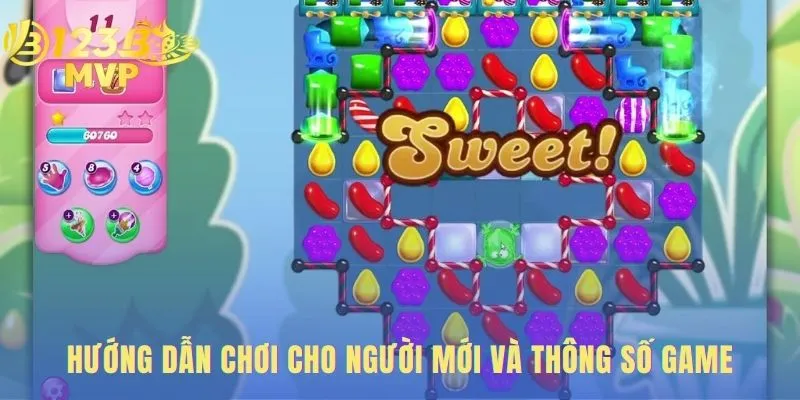 Candy Wilds Rush | Review Và Chơi Demo Nổ Hũ Tại 123B 4 Thông số game thể hiện RTP 96.5% và mức thắng tối đa